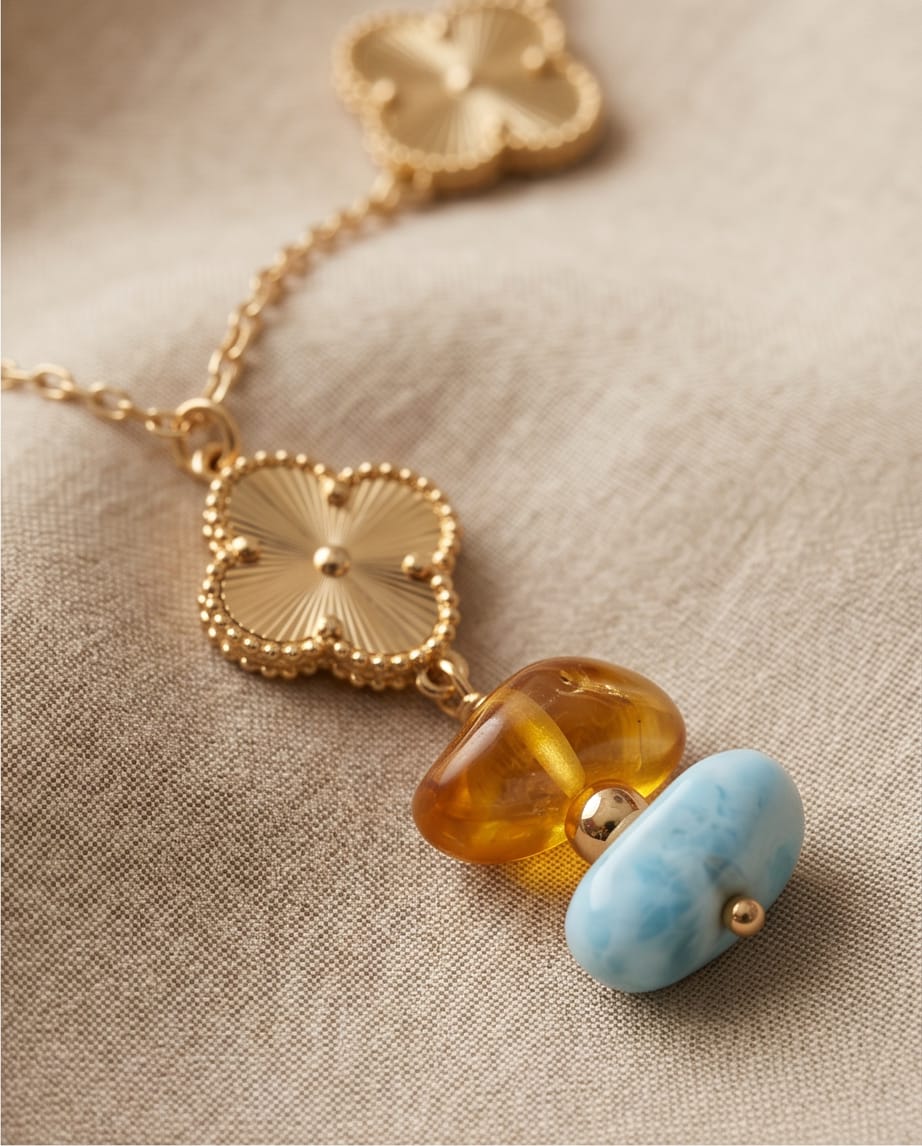 Collar estilo Van Cleef