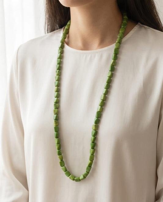 Collar Verde Fósil