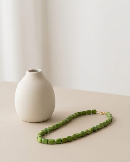 Collar Verde Fósil