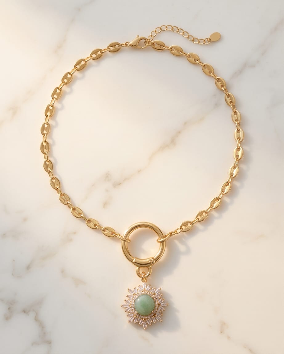 Cadena en Jade